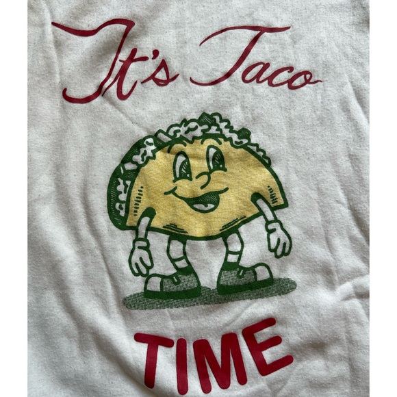 F21 x Taco Bell : Taco Time sweatshirt - Picture 9 of 12